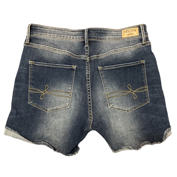 Denizen from Levi’s Women’s High Rise Jean Shorts Size 6-W28 - Picture 4 of 7